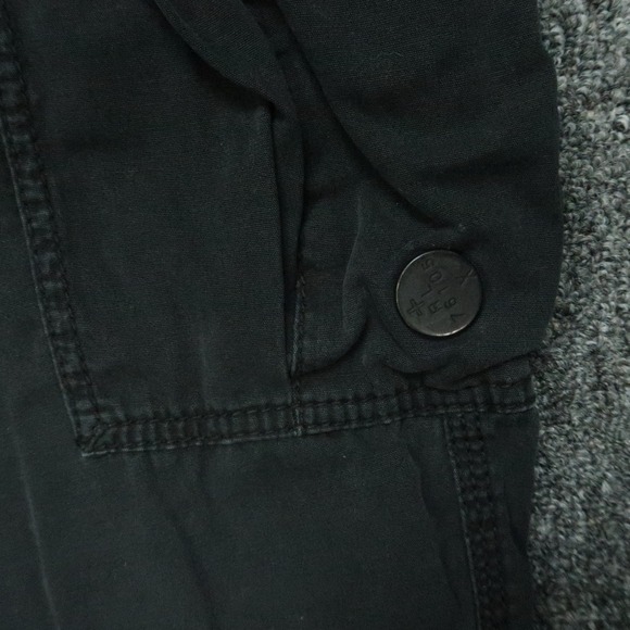 VINTAGE Polo Ralph Lauren Pants Men 31x30 Black Cargo Military Utility Distress - Picture 3 of 13